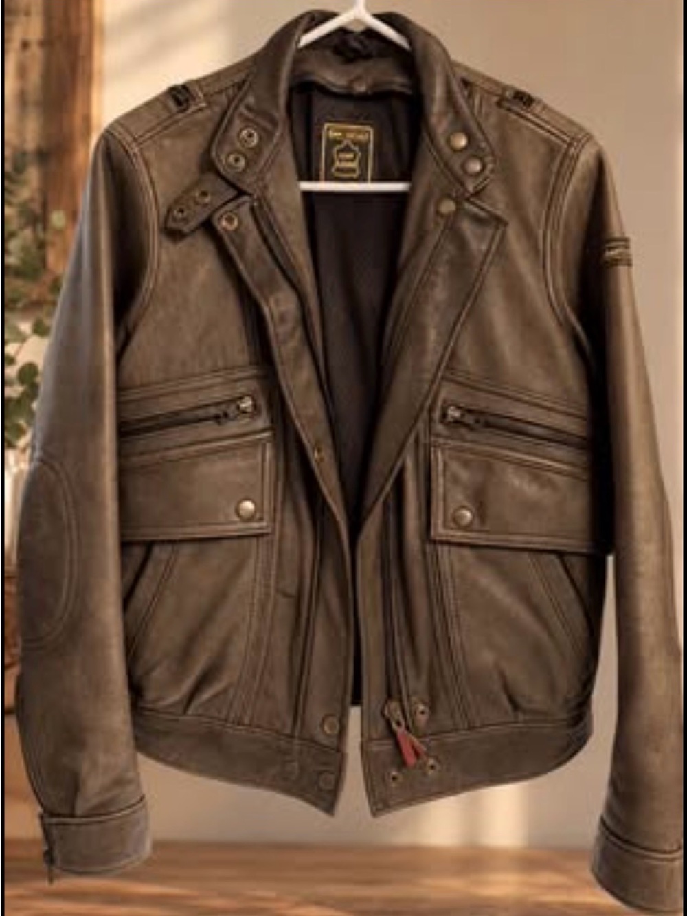 Vintage Hein Gericke Genuine Leather Moto Jacket | Size 34